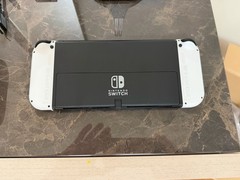 Nintendo Switch OLED White Console White Joy-Con Dock Case Accessories