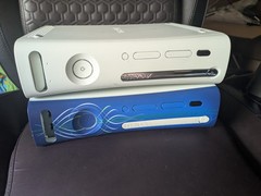 Lot of 2 Xbox 360 Consoles for Parts ~ Xenon + Falcon RROD – Untouched/Unopened