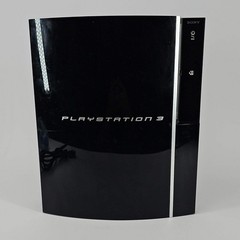 Sony PlayStation 3 Fat PS3 80GB Black Console Gaming System Only CECHK01