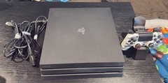 Sony PS4 Pro Console Upgraded SSD | Camo Controller & OIVO Dual Charger | Good