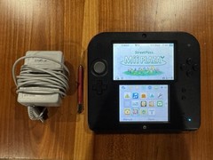 Nintendo 2DS With Charger And Small Stylus (Red/Black)
