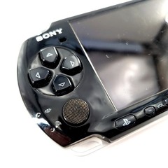 Sony PSP 3000 Handheld System Black w/ Bust A Move Deluxe & Charger Tested READ
