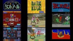 SEGA Game Console ASTRO CITY mini 1/6 1990s games 36 Titles from Japan