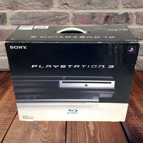 Sony PlayStation 3 PS3 PS CECHA00 60GB First Black Console Open Box Unused Japan