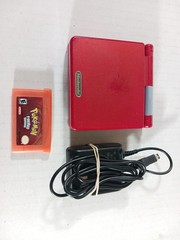 GBA SP RED AGS-101 Bright Screen Rebuilt OEM Shell Nintendo GameBoy Advance