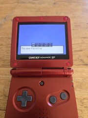 Nintendo Game Boy Advance SP with IPS Back-lit Screen Upgrade