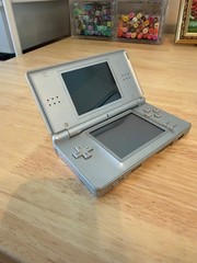 Nintendo DS Lite Launch Edition Silver Handheld System