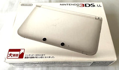 Nintendo 3DS LL White SPR-001 (JPN) Game Console w/ AR Card, Box [ Near MINT ]