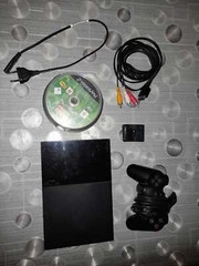 Sony PalyStation 2 Slim Game system with 8Mb Memory Card and All Accessories