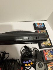 Original Sega Genesis 1601 16-Bit Console Bundle 2 Controllers 13 Games -Works
