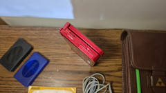 Nintendo 3DS Handheld System + Zelda Carry Case – Flame Red Tested Working