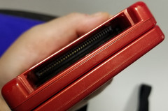 Nintendo GBA SP Gameboy AGS-001 Flame Red w/ Charger, Game, Case – Works Tested