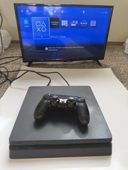 Sony PlayStation 4 Slim PS4 1TB Black Console Gaming System CUH-2215B