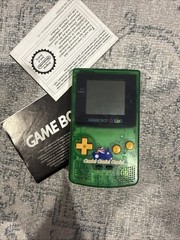Limited Edition Ozzie Ozzie Ozzie Green & Gold Gameboy Color In Box