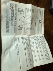 Used 1981 COLECO MIDWAY No. 2390 PAC-MAN Instruction Booklet & Power Cord!