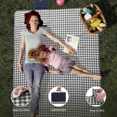 Picnic Blanket Outdoor Extra Large Picnic Mat 80″X60″ Camping Blanket Beach Blan