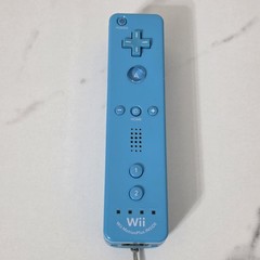 Nintendo Wii Video Game System Blue Console Bundle RVL-101 Tested Working