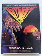 Magnavox Odyssey 2 Showdown In 2100 A.D. CIB TESTED AND WORKS