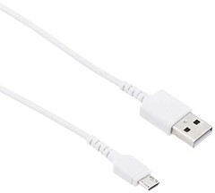 Buffalo USB micro B cable slim 1.0m white (BSMPCMB110WH)from JP