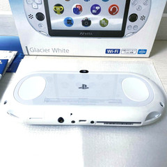 PS Vita PCH-2000 Wi-Fi Glacier White Console Tested Working Used From Japan