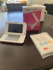 Nintendo New 3DS XL System -Pink and White In Box