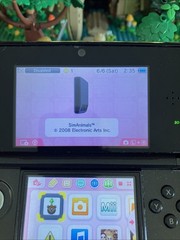 Nintendo 3DS Black CTR-001 Game System Console w/ Charger