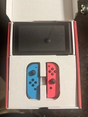 Nintendo Switch 32GB 1080p Console w/ Dock Neon Blue/Red Joy-Con Smash Bros