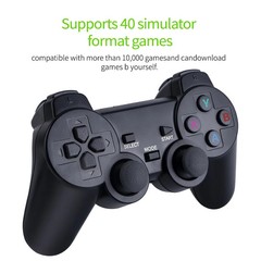 Video Game,M8 Console 64GB with 2 Wireless Controllers,10000 Retro Games, 4K HD