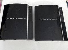 Sony PlayStation 3 PS3 CECHK01 And CECHP01 FOR PARTS/REPAIR AS IS LOT OF 2