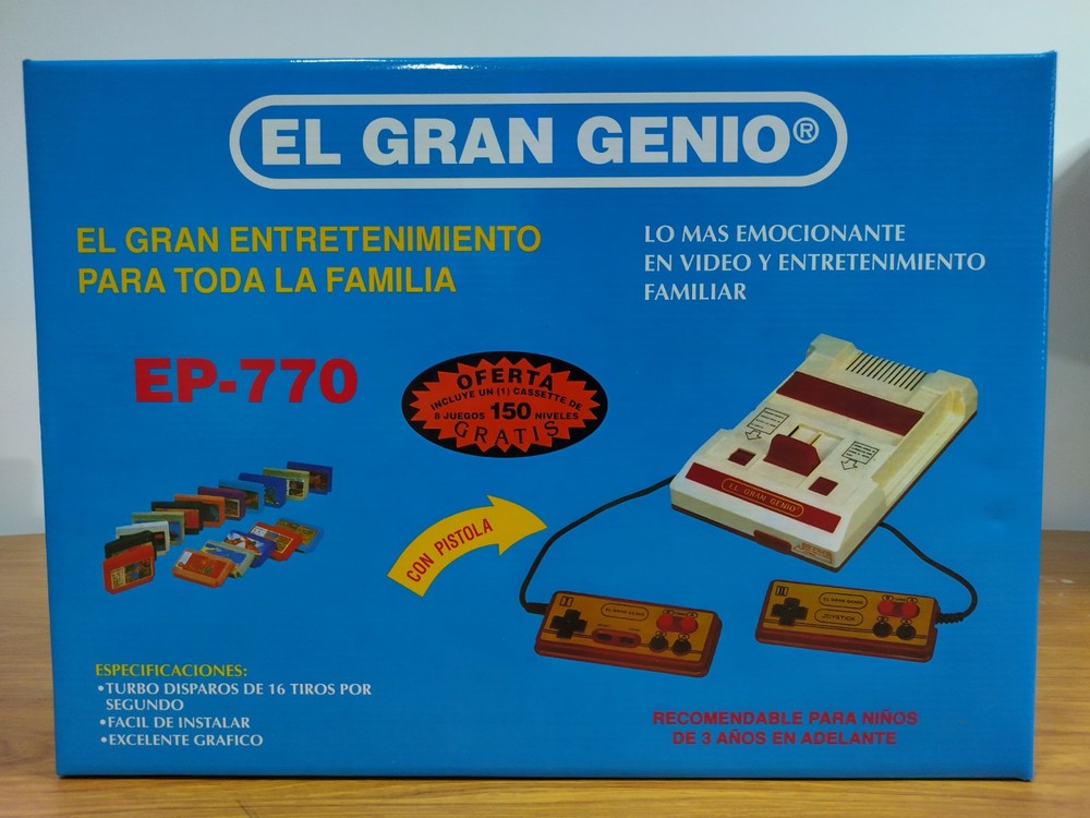 Famicom Console System Made In Venezuela Rare