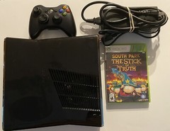 Microsoft XBox 360 S Game Console Bundle No Hard Drive Tested/Works! South Park