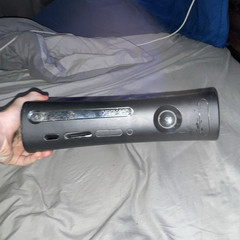 Microsoft Xbox 360 Black Console w/ Wired Controller, 20GB, 1080p NTSC-U/C