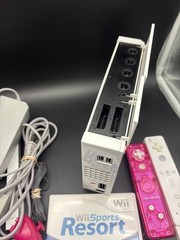 TESTED! Nintendo Wii Model RVL-001 Console Bundle w/ Wii Sports Resort + More!