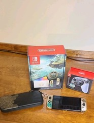 Nintendo Switch (OLED): Tears of the Kingdom Edition, Pro Controller, and Case