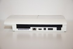 Sony Playstation 3 PS3 Super Slim 500GB – White -Limited Edition 5 games. tested