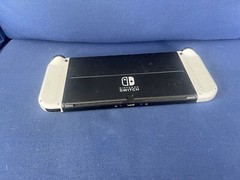 Nintendo Switch OLED Model 64GB black Console with matted White Joy Cons