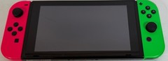 Nintendo Switch Handheld Gaming Console Animal Crossing Edition HAC-001