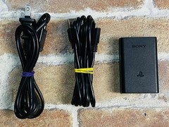 SONY PS Vita PCH-2000 SILVER Japan PlayStation Charger 8GB Pouch No.2D DDP