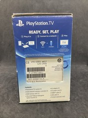 Sony PlayStation TV – Black Console – Tested – 8GB M2 Card Vita CIB Launch Model