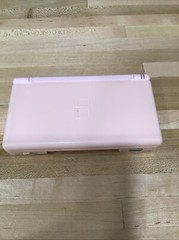 Nintendo DS Lite- Coral Pink – For Parts -Top Screen Has A Line Across (see Pics