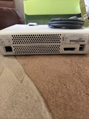 Microsoft Xbox 360 Arcade White Gaming Home Console W/ Controller (untested)