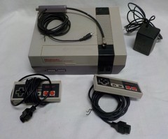 Nintendo NES Console – White/Gray – Needs Repair