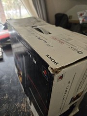 BOX ONLY PlayStation 3 Limited Edition Spider-Man 3 Damaged Box
