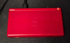 Sparkling Red Nintendo DS Lite Rare Hong Kong-only Release Console NDS DS Asia