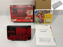 Nintendo 3DS LL One Piece Unlimited World R Luffy Red BOX Japan Ver. “Excellent”