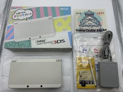 [S-rank] New Nintendo 3DS console White with Charger/Stylus/Box Instructions