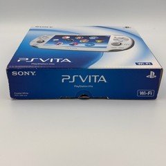 Sony PS Vita PCH-1000 Crystal White Wi-Fi Console Boxed Near Mint JP 876