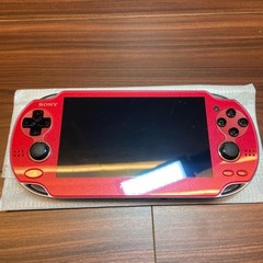 PSVita 1000 Cosmic Red Console 3686 From Japan