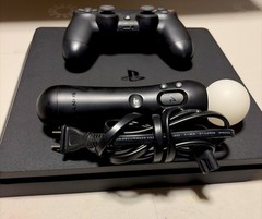 PlayStation 4 Slim 500GB with Controller-6 Games Also Included – Move Controller