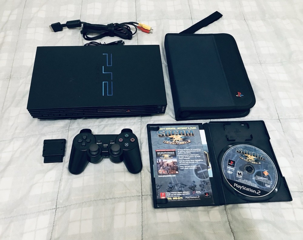 PlayStation 2 Ps2 Console & Games Bundle Lot Adult Owned Please Read Description